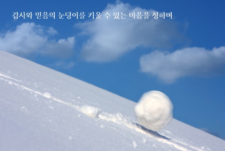 ♡ 감사의 눈덩이 ♡